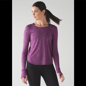 Lululemon On The Run Long Sleeve Top